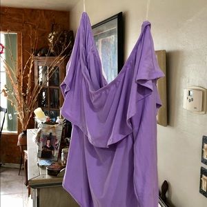 Lavender off the shoulder top!
